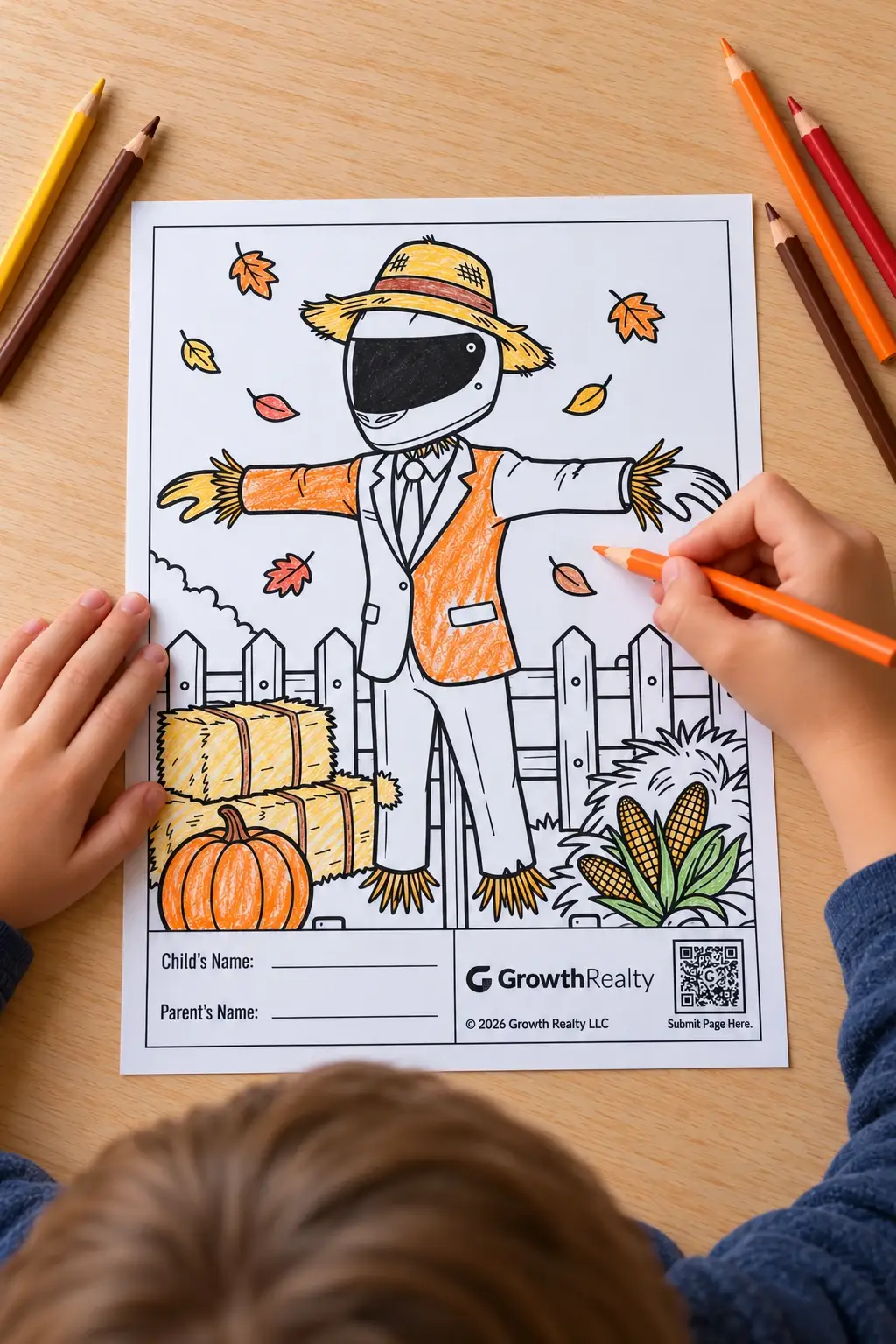 Mr. Moto coloring contest sheet